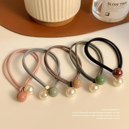 高馬尾發繩加粗加厚高彈力頭繩2024新款高端紮頭皮筋釹發圈頭飾 歷史價格詳細信息