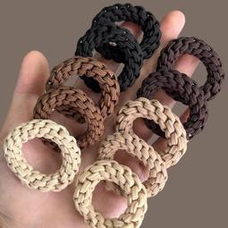 扎高馬尾橡皮筋高彈力耐用發繩發圈女扎頭不傷發頭繩皮tao網紅頭飾 歷史價格詳細信息