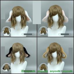 『全球購』手作仿真狐狸獸耳cos玲娜貝兒同款狐耳頭箍lolita發箍發飾 歷史價格詳細信息