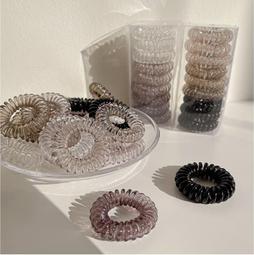 皮筋粗髮圈髮圈高彈力扎頭髮髮圈耐用黑色橡皮筋簡約加粗無接縫 歷史價格詳細信息