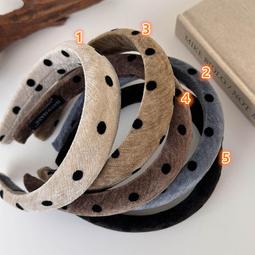 {朵朵韓飾} C3657 韓國直送(正韓)-氣質學院風點點蝴蝶結格紋髮箍(四款色) 歷史價格詳細信息