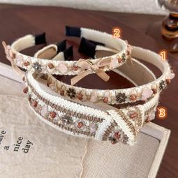 {朵朵韓飾} C3653 韓國直送(正韓)-法式復古點點大花朵抓夾(二色) 歷史價格詳細信息