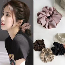 【促銷】大腸發圈女簡約氣質扎馬尾橡皮筋韓國2022新款高彈力頭繩皮套發飾 歷史價格詳細信息