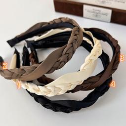 麻花辮法式髮箍女高級感鑲鑽韓國氣質歐根紗新款2023年髮箍女洗臉 歷史價格詳細信息