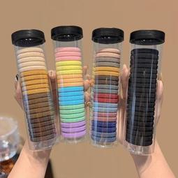 高馬尾髮圈夏季純色清新髮圈皮筋女扎頭2022年新款髮圈綁發橡皮筋 歷史價格詳細信息