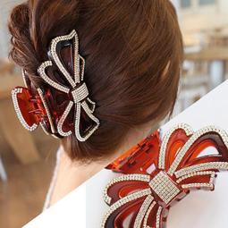 ☆韓國進口 華麗閃亮 晶燦圓形鑲鑽 大型抓夾香蕉夾700-90-1(請先確認庫存再下標) 歷史價格詳細信息