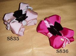 雙色撞色蝴蝶結。鯊魚夾/抓夾/髮夾 下標前請先確認顏色S848/S849 歷史價格詳細信息