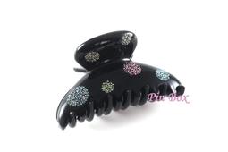 Pin Box 黑色亮面炫麗三角圓弧造型亮晶晶水鑽晶鑽 抓夾髮飾髮夾 MP2747 *法國製 ※現貨※ 歷史價格詳細信息