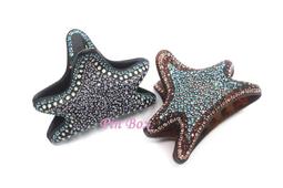 【NEW】Pin Box 法國抓夾/海星滿鑽造型/繽紛色彩/ MP2706-4*法國製 霧面咖底 霧面黑底 ※現貨※ 價格比較,價格查詢,歷史價格詳細信息