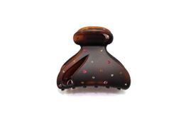 Pin Box 霧面滑板造型 亮晶晶 水鑽 晶鑽抓夾 髮飾 髮夾 亮面黑.咖底 HF82528(小)法國設計 ※現貨※ 歷史價格詳細信息