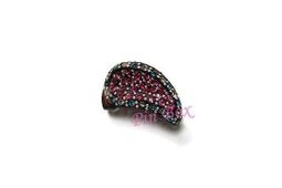 Pin Box 法式扇型抓夾髮飾 扇子放射造型/公主半髮很雅致 HF82824法國設計*霧底黑 ※現貨※ 歷史價格詳細信息