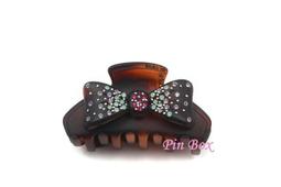 【NEW】Pin Box 法國抓夾/蝴蝶立體造型/更顯氣質優雅大方 C860-1 *法國製 霧面咖底 ※現貨※ 歷史價格詳細信息