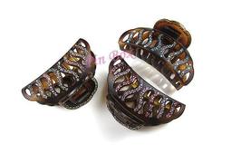 Pin Box 法式扇型抓夾髮飾 扇子放射造型/公主半髮很雅致 HF82824法國設計*霧底黑 ※現貨※ 歷史價格詳細信息