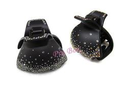 Pin Box 法式扇型抓夾髮飾 扇子放射造型/公主半髮很雅致 HF82824法國設計*霧底黑 ※現貨※ 歷史價格詳細信息