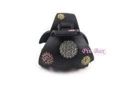 【NEW】Pin Box 法國抓夾/愛心曲線造型/適合公主盤髮/氣質高雅 C630-1 法國製*霧面黑底 ※現貨※ 歷史價格詳細信息