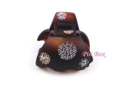 【NEW】Pin Box 法國小圓抓夾 /圓點點可愛造型/氣質好搭配/ N760-2 法國製進口*霧面咖底 ※現貨※ 價格比較,價格查詢,歷史價格詳細信息