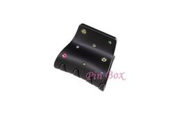 Pin Box黑色霧面閃亮花辦造型亮晶晶水鑽晶鑽髮飾 髮插 髮夾(逆插梳) N797-4-SM 法國製 ※現貨※ 歷史價格詳細信息