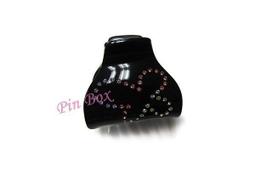 Pin Box 法式扇型抓夾髮飾 扇子放射造型/公主半髮很雅致 HF82824法國設計*霧底黑 ※現貨※ 歷史價格詳細信息