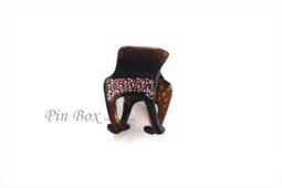 Pin Box 法國設計髮飾 長方波浪紋 個性造型抓夾 好抓量多 HF82661 法國設計*霧面咖底 ※現貨※ 歷史價格詳細信息