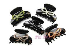 Pin Box 法式扇型抓夾髮飾 扇子放射造型/公主半髮很雅致 HF82824法國設計*霧底黑 ※現貨※ 歷史價格詳細信息