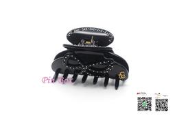 【NEW】Pin Box 法國小抓夾/小花設計/小巧精緻/不敗造型款 C775-1 法國製*霧面黑底 霧面咖底 ※現貨※ 歷史價格詳細信息