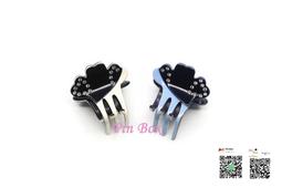 Pin Box 法國特殊造型抓夾 一股率性風格 獨特個性 又不失優雅的自我品味 C822-SM 法國製*霧底咖 ※現貨※ 歷史價格詳細信息