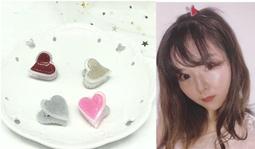 小抓夾 愛心髮夾 小夾子 植絨髮夾 瀏海夾 甜美可愛髮夾 小號髮夾 兒童髮飾 迷你髮夾邊夾 小鯊魚夾 碎髮抓夾 造型髮夾 歷史價格詳細信息