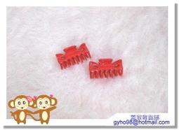 蝴蝶結  髮夾 抓夾  C030  夾子長10.5*6公分  卡其色  黑色 深藍色 紅色 歷史價格詳細信息