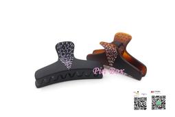 【NEW】Pin Box 法國一字抓夾/簡約一字圓點點水鑽造型/適合盤髮用 C765法國製*霧底黑.咖 ※現貨※ 歷史價格詳細信息