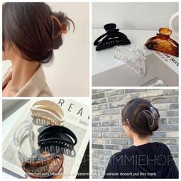 髮量巨多也能抓~加大號鯊魚夾簡約高級感後腦勺盤髮抓夾韓系髮夾 歷史價格詳細信息