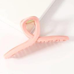 盤髮夾大嘴夾不規則盤髮夾 韓國東大門新款磨砂合金發抓高級感簡約不規則鯊魚夾大號抓夾 歷史價格詳細信息