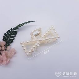 ❤️筑筑首飾❤️韓系輕奢珍珠造型方框髮夾鯊魚夾 歷史價格詳細信息