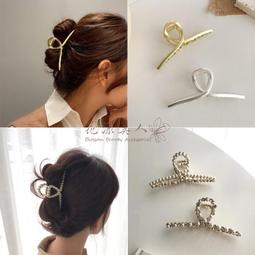 抓夾/公主夾/髮夾/鯊魚夾 簡約金屬風 霧面金屬感 鍊條 麻花 ＊花漾美人＊嚴選YBH005 歷史價格詳細信息