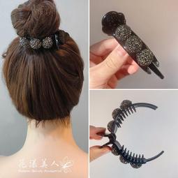 丸子頭 包包頭 髮夾 抓夾 閃亮多切面水晶香蕉夾 髮尾夾 扭夾 馬尾夾 ＊花漾美人＊日韓嚴選KUH016 歷史價格詳細信息