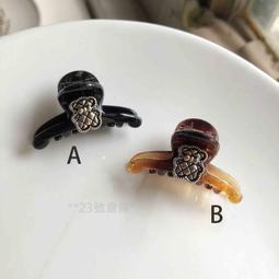 現貨實拍 韓國 小花 雙 蝴蝶結 小抓夾 鯊魚夾  **23號倉庫**0608002 歷史價格詳細信息
