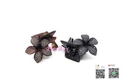 【NEW】法國不規則抓夾/立體花朵/優雅氣質/好抓好握/ C873 霧面咖底 霧面黑底 ※現貨※ 價格比較,價格查詢,歷史價格詳細信息