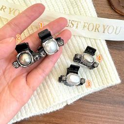 韓國珍珠迷你兔子造型小抓夾鯊魚夾髮飾公主頭瀏海邊夾（2支一組） 歷史價格詳細信息