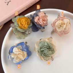 {朵朵韓飾} C2187 韓國直送(正韓)-個性氣質紅色植絨抓夾(四款) 歷史價格詳細信息