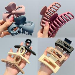 【立減20】秋冬毛絨抓夾女高級感大號發夾后腦勺盤發鯊魚夾氣質發抓夾子頭飾 歷史價格詳細信息