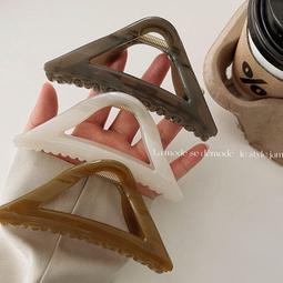 抓夾大號大抓夾優雅鯊魚夾後腦勺髮夾盤發發卡髮飾 歷史價格詳細信息