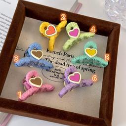 韓國糖果色氣質迷你小抓夾小號百搭壓克力髮飾 歷史價格詳細信息