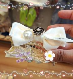 日本帶回珍珠水鑽銀黑色頭帶(全新) 歷史價格詳細信息