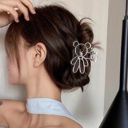 盤髮夾大嘴夾不規則盤髮夾 韓國東大門新款磨砂合金發抓高級感簡約不規則鯊魚夾大號抓夾 歷史價格詳細信息