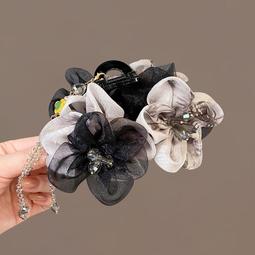 大號抓夾女2024新款高級感氣質後腦勺parada鯊魚夾髮夾專供代 歷史價格詳細信息