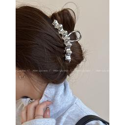 半扎髮夾女後腦勺2023新款髮量少一字夾高級感橫夾彈簧髮夾髮夾夾子 歷史價格詳細信息