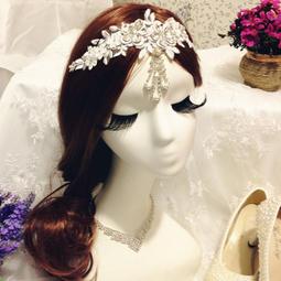 新娘頭飾額頭鏈異域風情配飾古風漢服眉心墜額飾公主頭鏈髮飾額鏈 歷史價格詳細信息