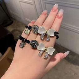 蝴蝶結發繩女韓國夏季頭繩 新款網紅紮頭橡皮筋發圈馬尾頭飾　　滿299發貨!!! 歷史價格詳細信息