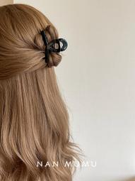 限時熱賣~韓國新款波浪M型碎花醋酸中號抓夾發夾高級感小眾設計盤發鯊魚夾 歷史價格詳細信息