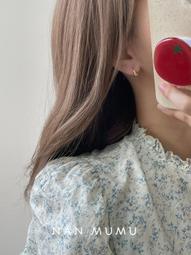 氣質博主愛~復古時髦琺瑯圓圈白色耳環簡約小眾設計冷淡風耳飾潮 歷史價格詳細信息