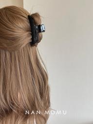 【熱賣】黑色鯊魚夾女高級感發夾頭發量多大號發抓后腦勺盤發夾子頭飾抓夾 歷史價格詳細信息